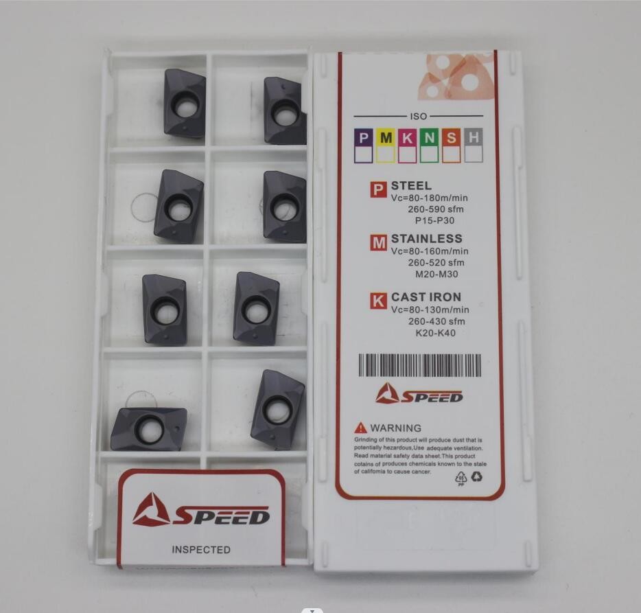 Carbide Milling Lathe Cutting Inserts XOMX120408TR For Cnc Turning