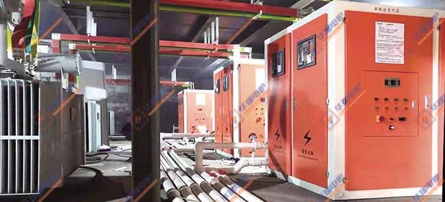 Reliable Smooth Power Saving Medium Frequency Melting Furnace