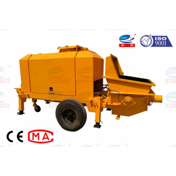 Quality Portable Small Concrete Pump Diesel Driven Environmental Flexible Movement for sale