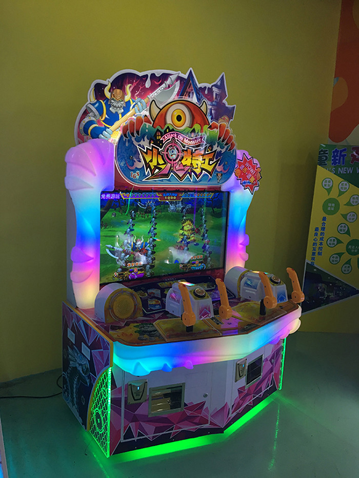 Commercial Redemption Arcade Game Machine Coin Operated for 3 Players