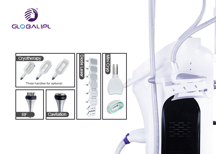 Cryotherapy Fat Reduction Equipment / Body Slimming Machine With Ce Approval