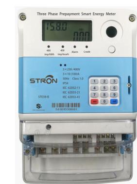80A Single Phase Digital Energy Meter , 230V Prepaid Electric Metre