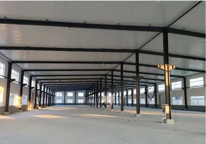 Typical Long Span Prefabricated Steel Building Prefab Specific Design