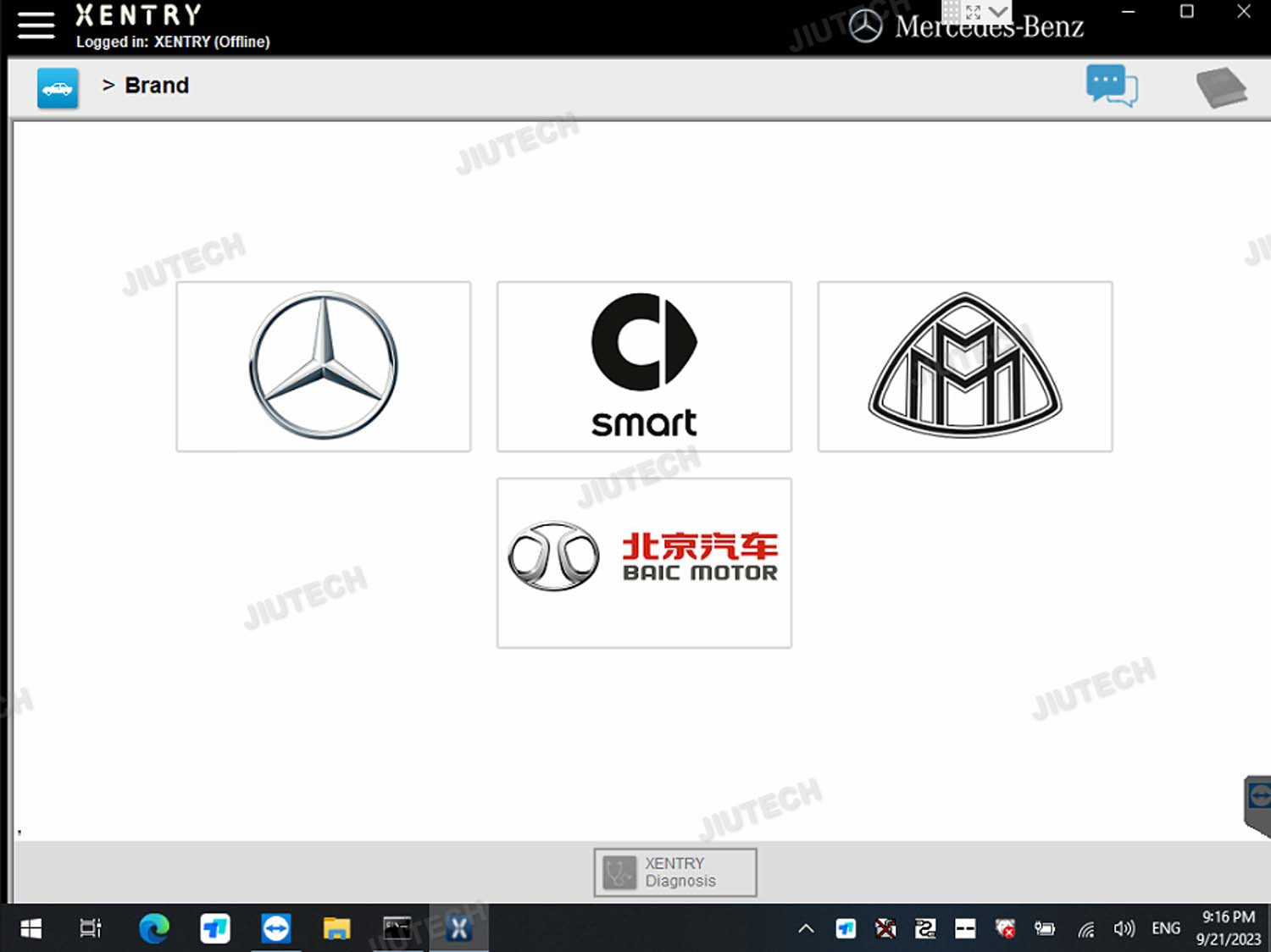 MB STAR C6 Multiplexer Mb SD Connect C6 for Car Diagnostic Scanner Tool with 2023.12 Xentry F110 tablet Ready to use