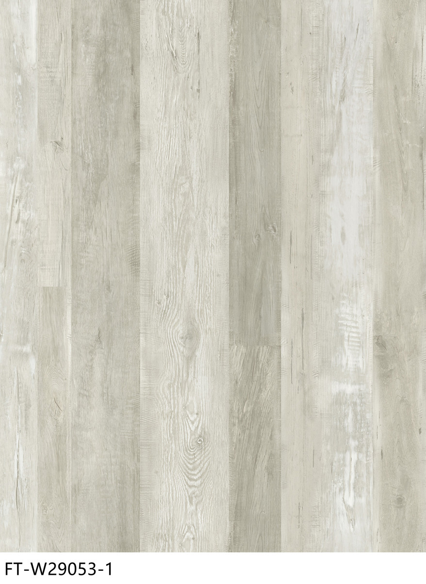 Thin Splicing Antique Wood Stone SPC Vinyl Click Flooring Polyvinyl Composite GKBM FT-W29053-7 Greenpy