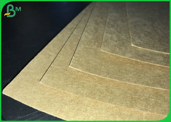 Great Stiffness 250gsm - 400gsm 70*100cm Brown Kraft Board For Packages