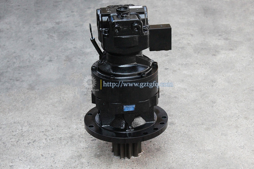TGFQ SK75 Excavators Swing Motor Assy Swing Drive YT15V00015F1 Machine Type Kobelco