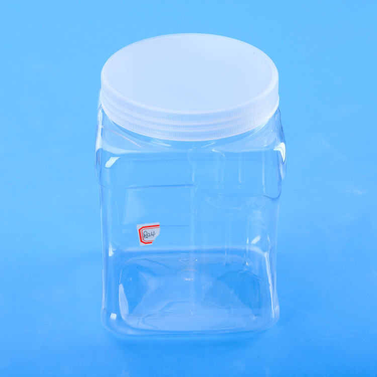 1800ml Dry Food 120mm Wide Mouth Plastic Screw Cap Jars