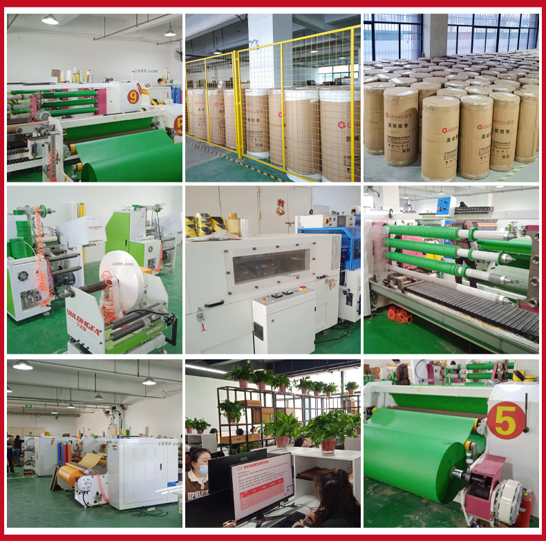 Automotive Painting Shield Protection Washi Masking Paper Tape with Custom Thickness