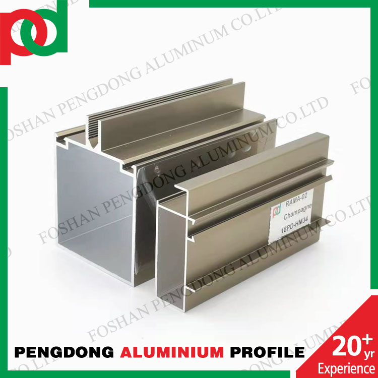Aluminium profile for casement window