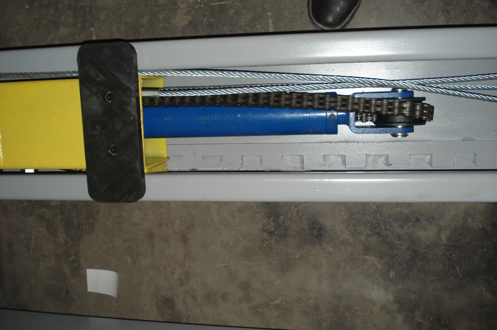 Gantry 10000 Pound 5 Ton 2 Post Car Lift For 9 Foot Ceiling Electrical Release