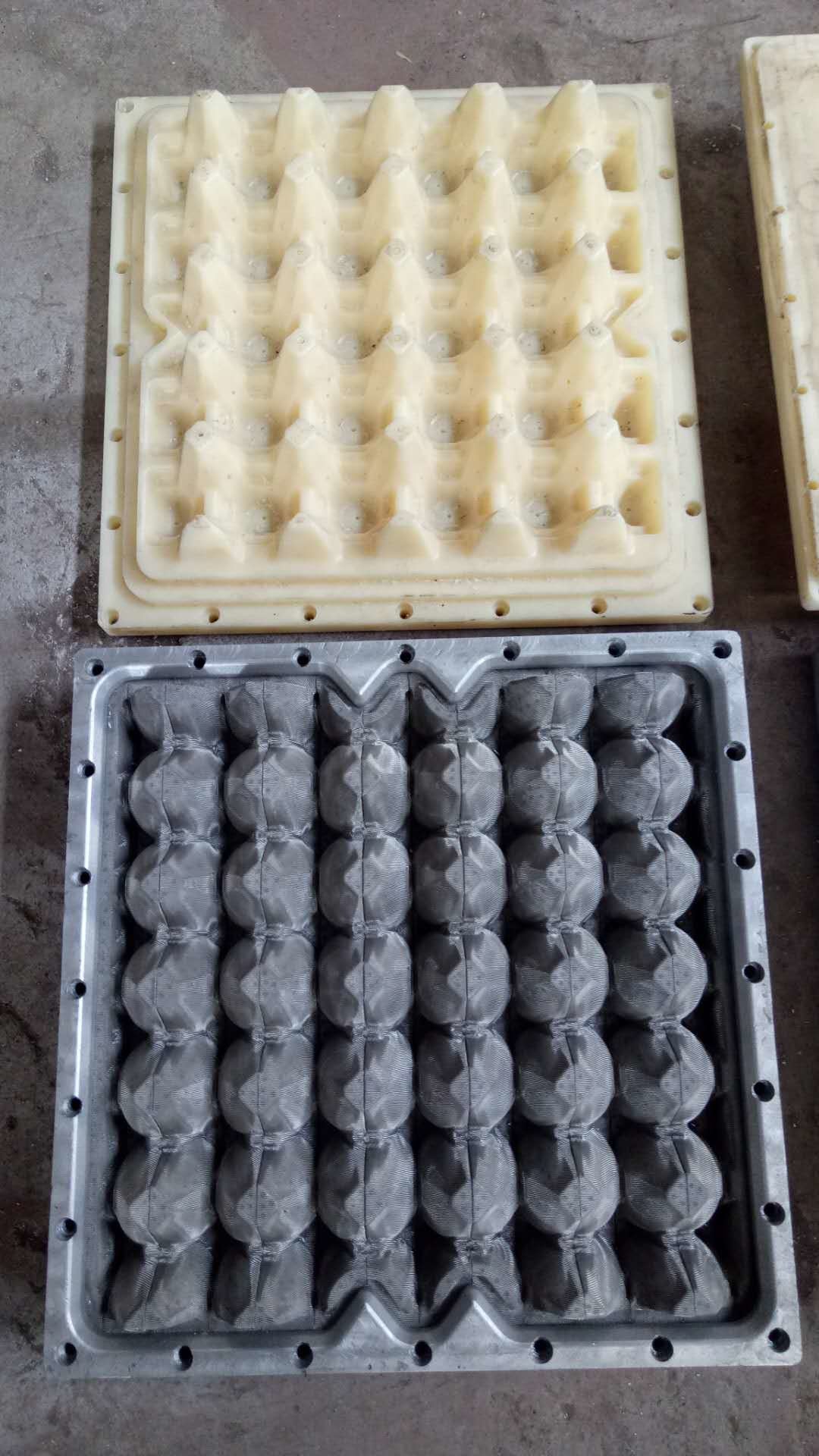 Machine Use Egg Carton Mould , Industrial Paper Pulp Molding