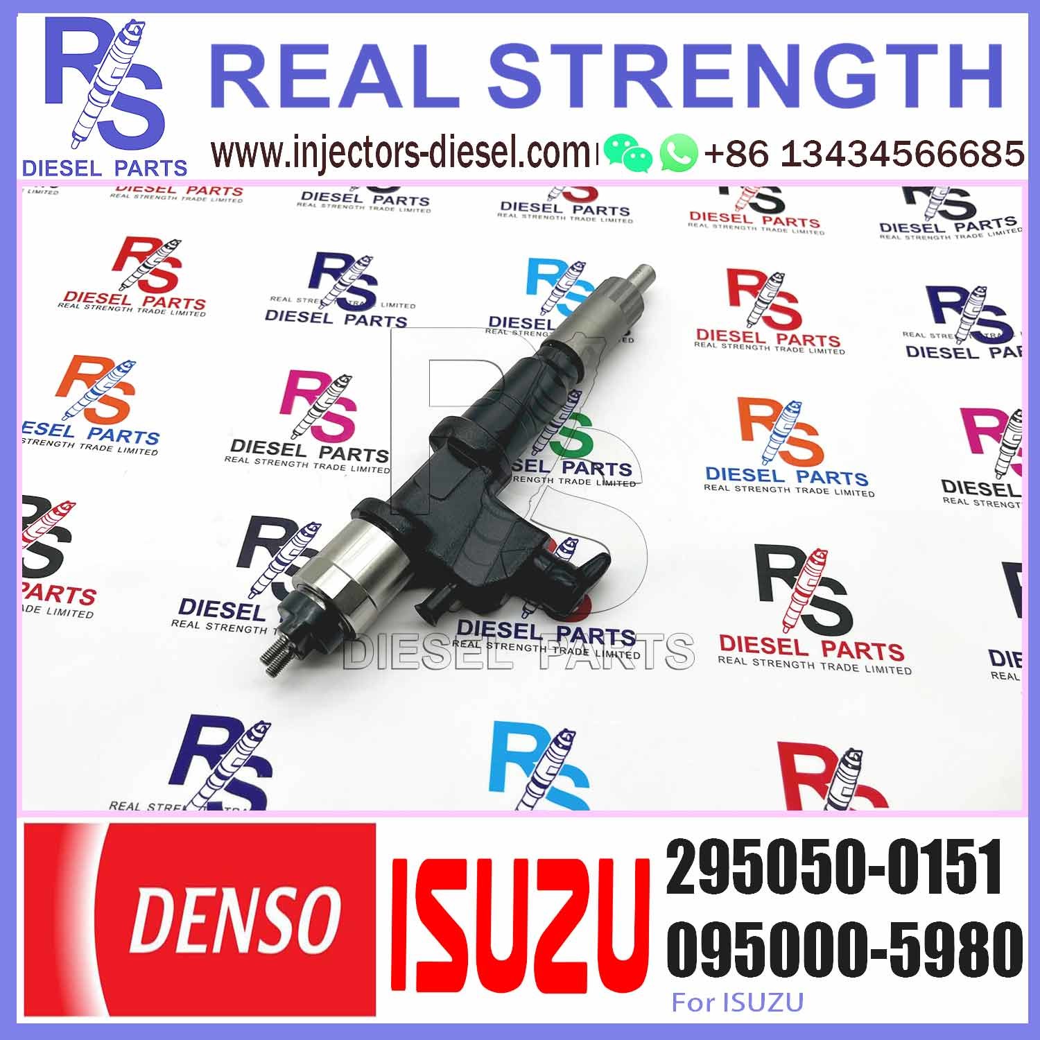 Diesel Engine Spare Parts Common Rail Fuel Injector 8-97622719-2 295050-0151