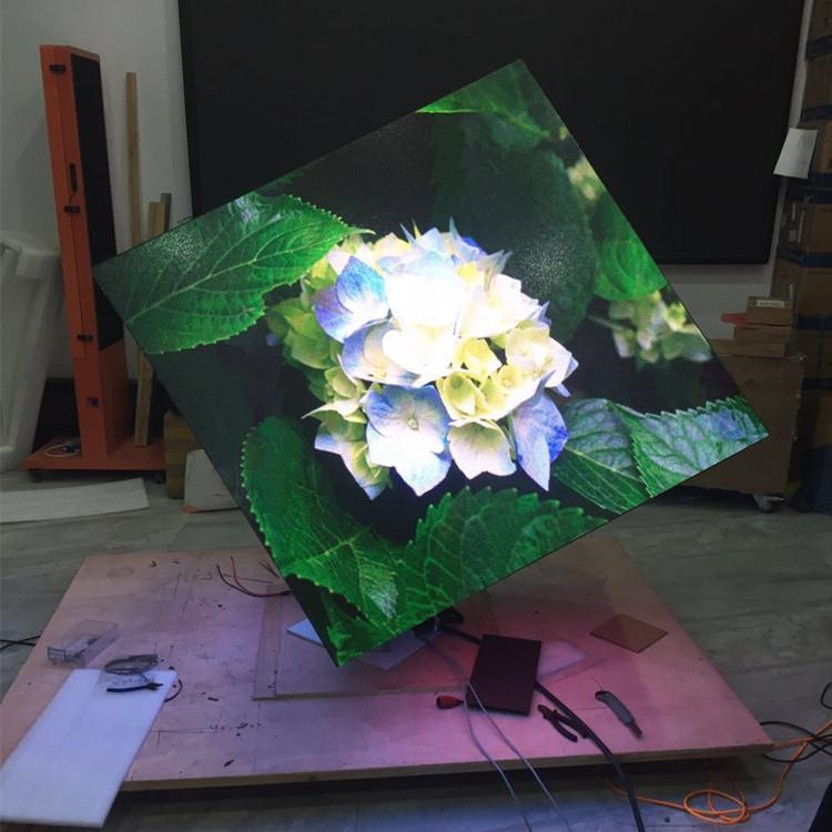 Custom Rubik's Cube Display LED Special-shaped Screen LED Stereo Full Angle Display