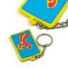 Buy cheap Eco - Friendly Personalized Promotional Gifts 3d Pvc Key Chain Any Color from wholesalers