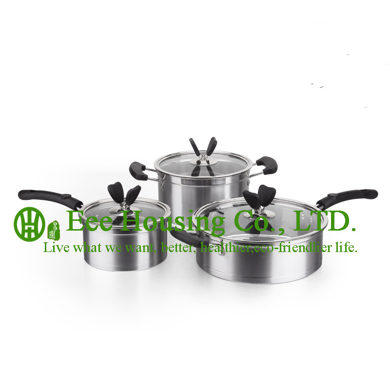 cookware with stainless steel manufactuer in China, kitchenware for sale, fry pan, woks,soup pot,milk pot for kitchen