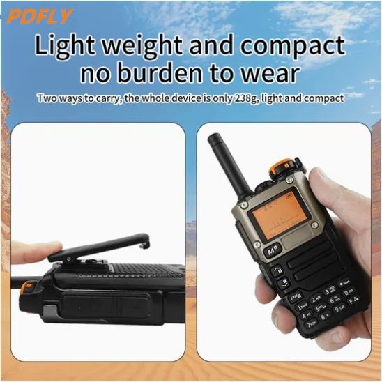 Portable 1.2km Drone Detection 300MHz~6GHz Frequency Coverage Drone Detector