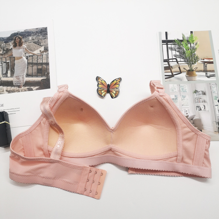 Yarn Dyed Plus Size Bra Sets Wirefree Strapless Women'S Full Brief And Bra Set