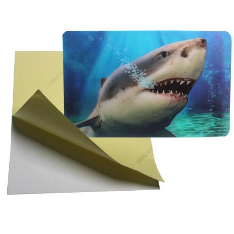 Wholesales Halloween OEM Competitive Price flip card stickers Custom 3D Lenticular Sticker printing manufacturer