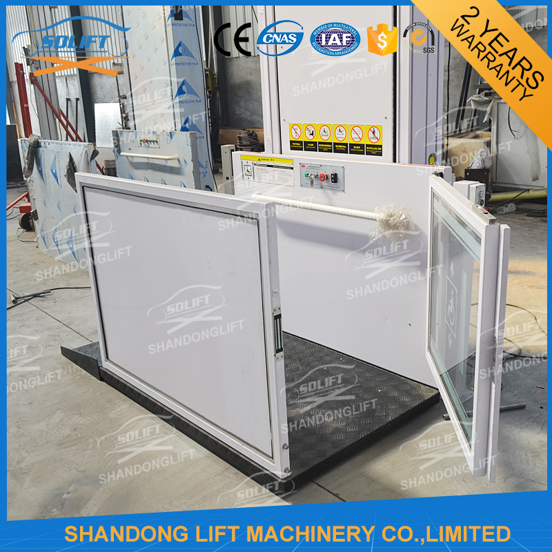 3 M Hydraulic Wheelchair Platform Lift Home Elevator Lift With CE Authentication