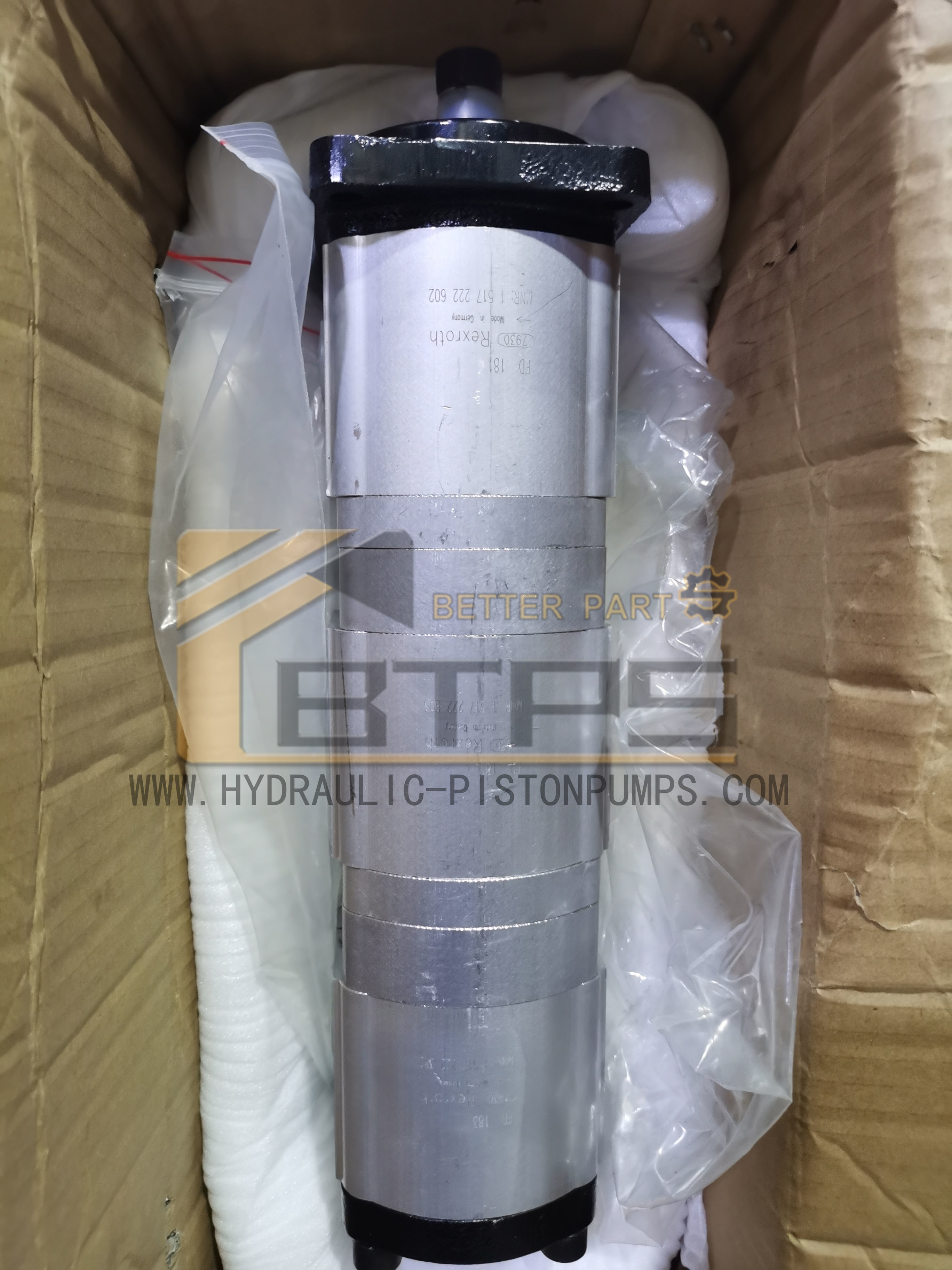 AZPF-12-016LNT20MB 1517222382 Rexroth Hydraulic Gear Pump Cast Iron Material