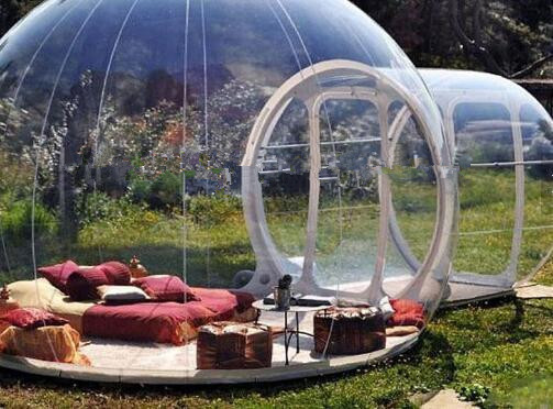 Clear Camping Tent Advertising Inflatable Transparent Bubble Tent Inflatable Party Tent