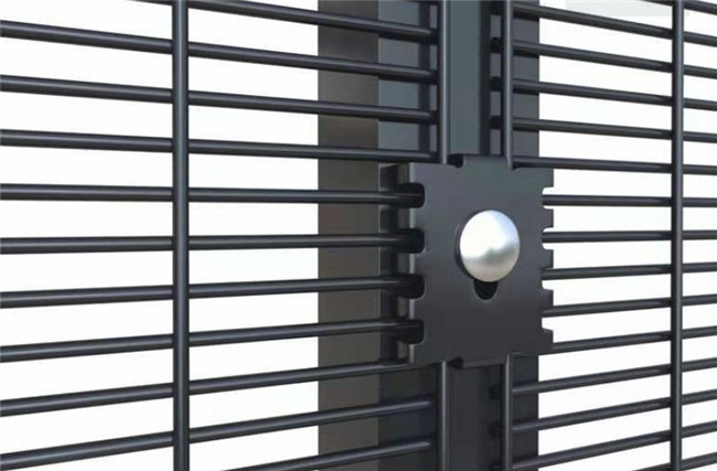 Powder Coating 358 Anti Climb Mesh Fencing Airport High Security