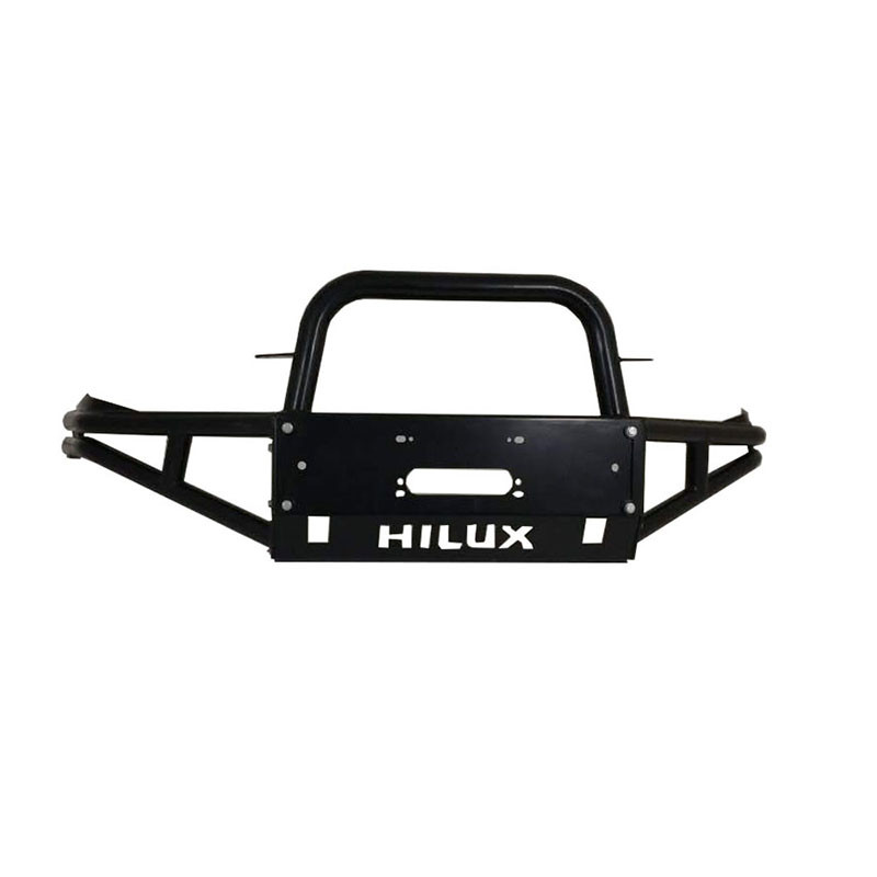 Toyota Hilux Vigo Truck Bull Bar 100% Tested Black And Red Appearance