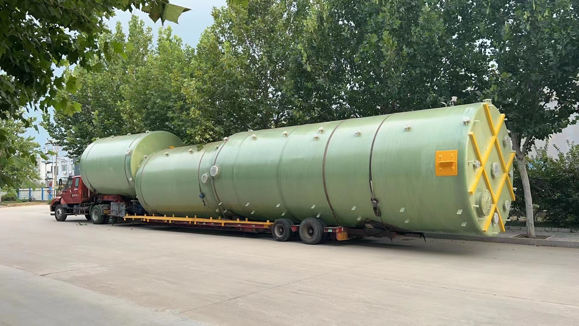 Industrial Chemical Resistance Frp Storage Tank For Water Purification
