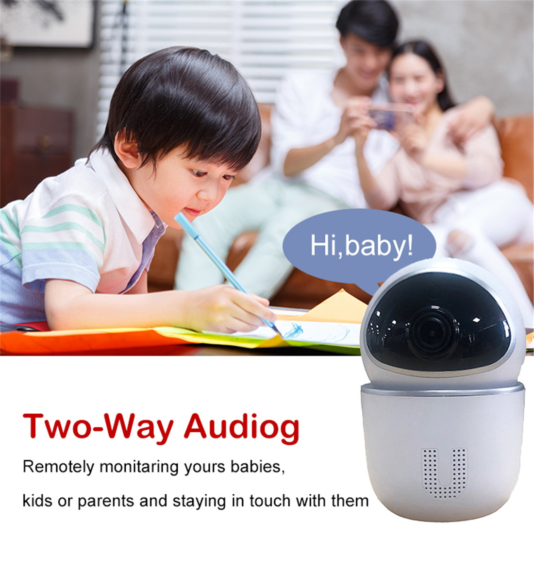 Hot Sale Smart Full HD Wireless IP Camera(JS-P160)