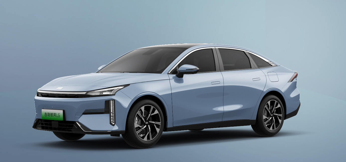 Geely Galaxy L6 Chinese Electric Sedan Plug In Hybrid Sedans 1370KM L2 Assisted Driving