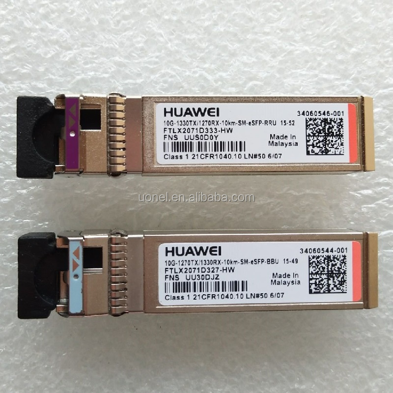 9.8G 1310nm 1.4KM Huawei SFP+ Device Finisar FTLX1370W3BTL-HU 34060713-002