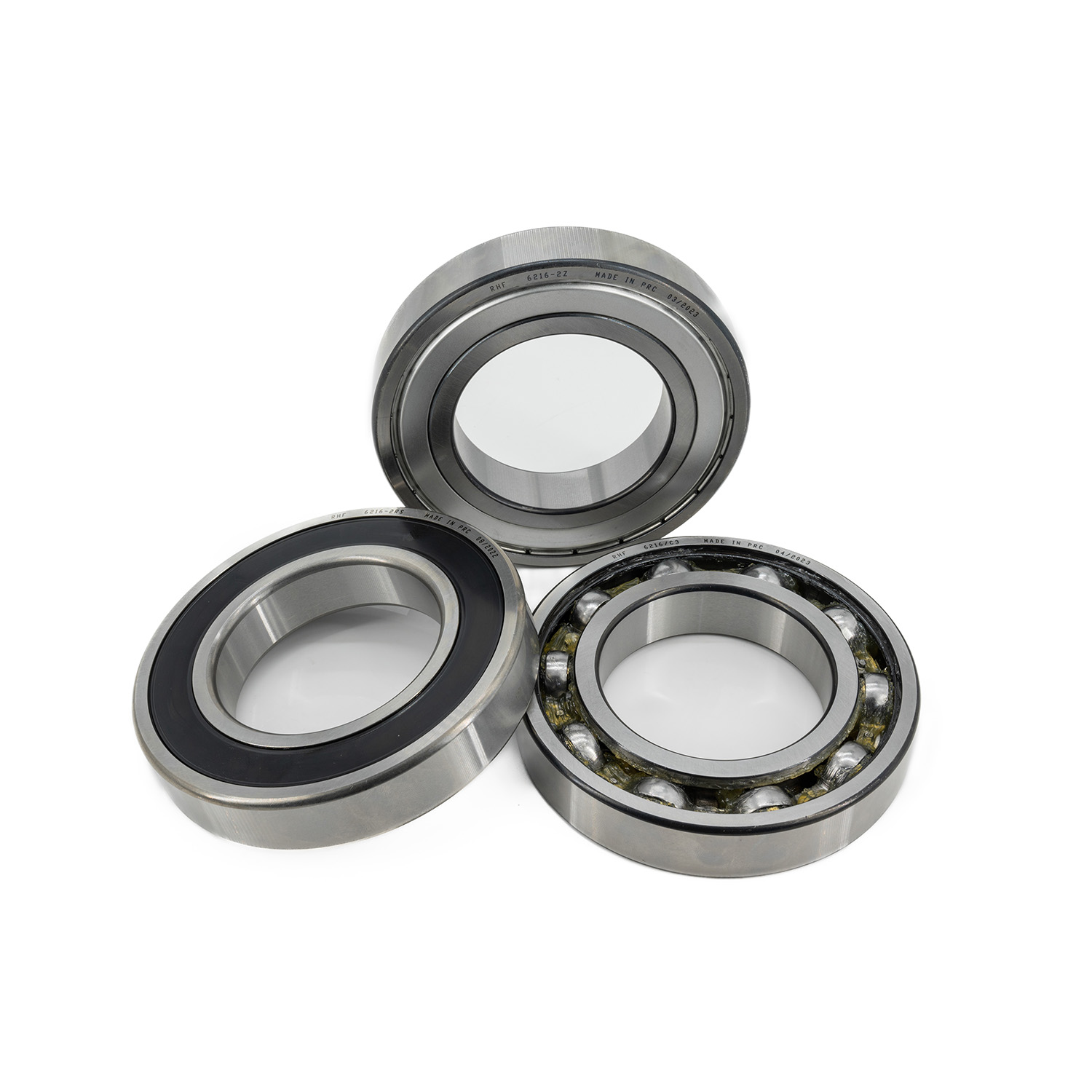12mm Bore Size High Precision Deep Groove Ball Bearing 6001 with 2RS ZZ Open Oil Seals