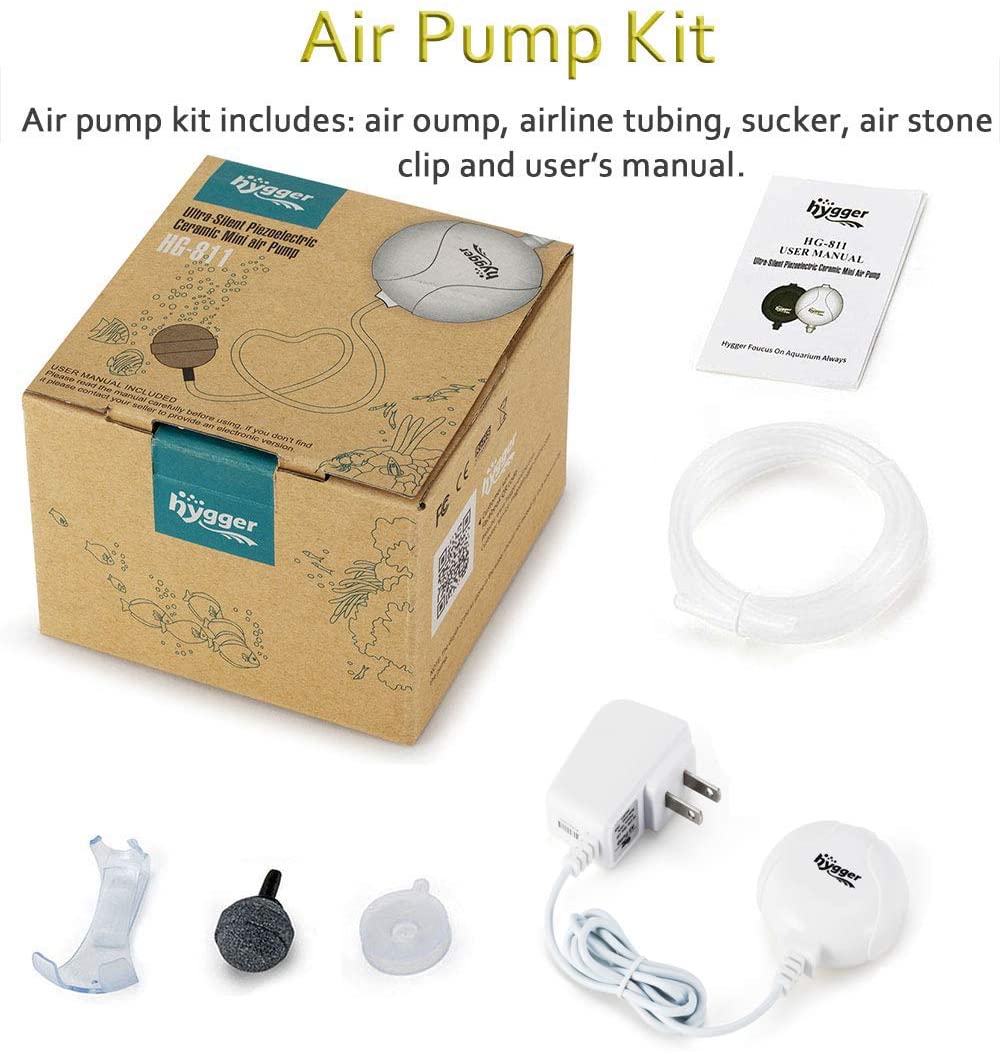 Quiet Mini 1.5W Air Pump For 10 Gallon Tank