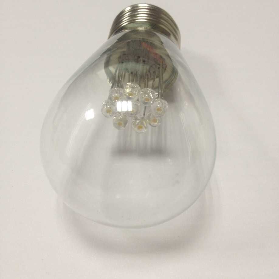 120VAC E26 LED bulb 1Watt S14 9'LED patio lamp purple transparent