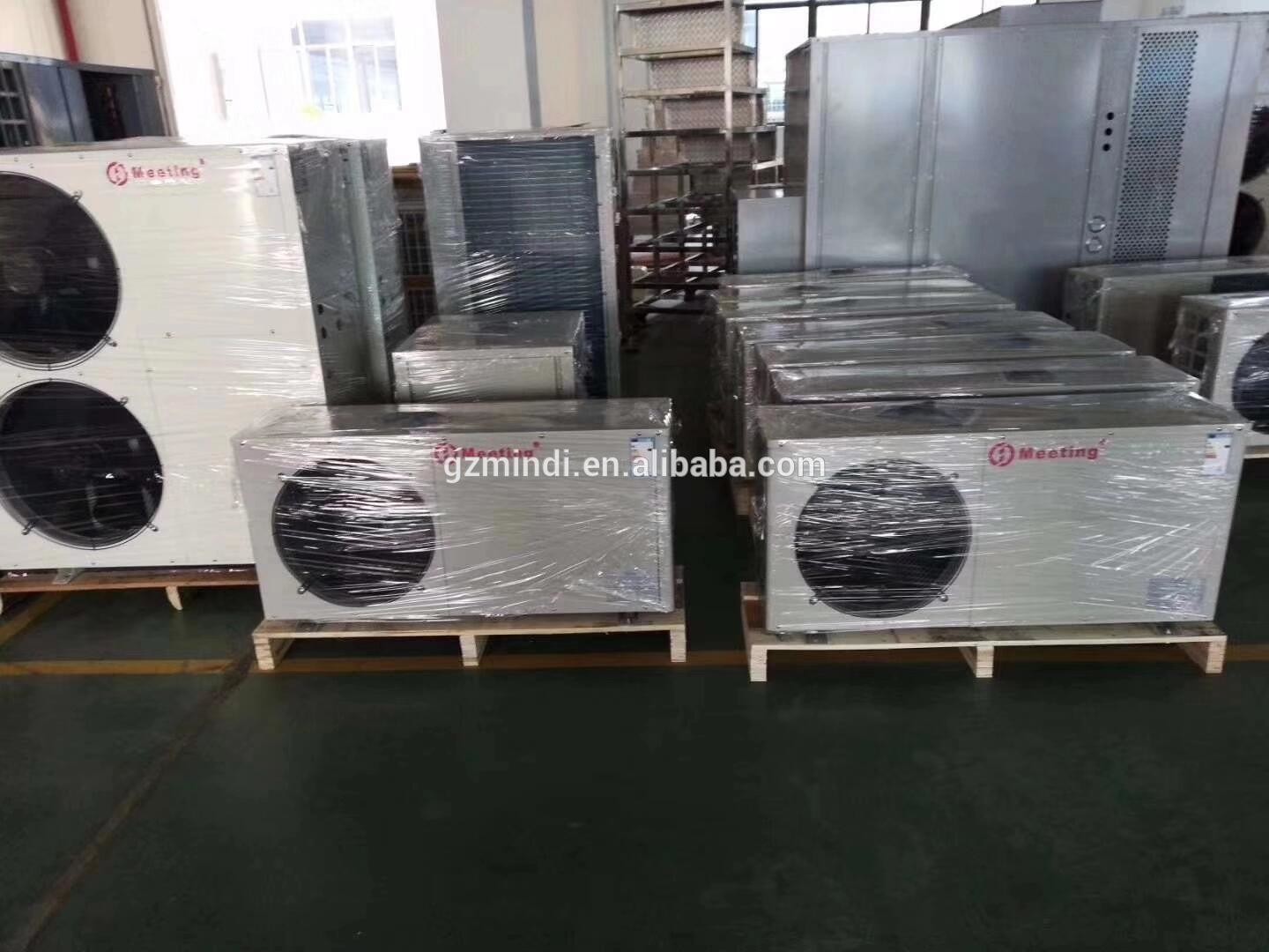 Wireless Control 4.6kW Air To Water Heat Pump Spray Sheet Metal