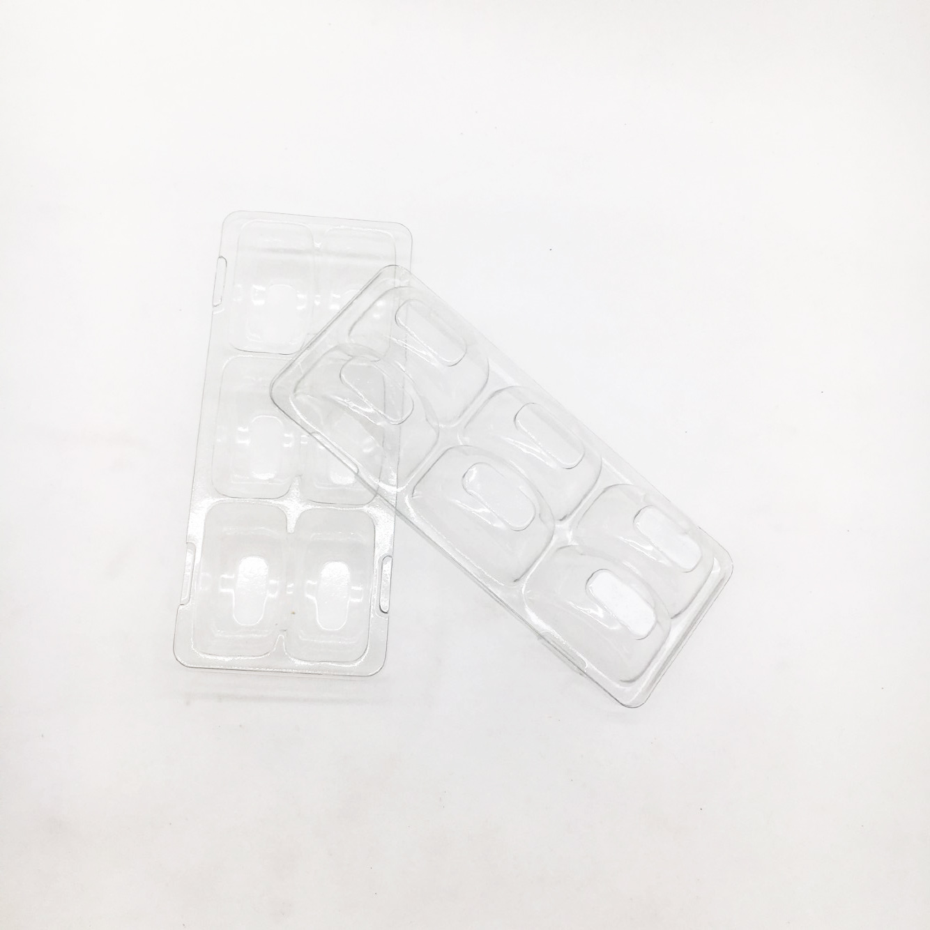 PVC/PET macaron candy cookie packaging 6 cells blister tray blister packaging