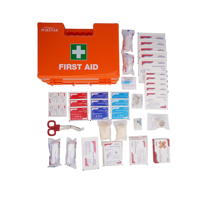 OEM First Aid Kit Boxes Wall Mounted For Workplace Factory School