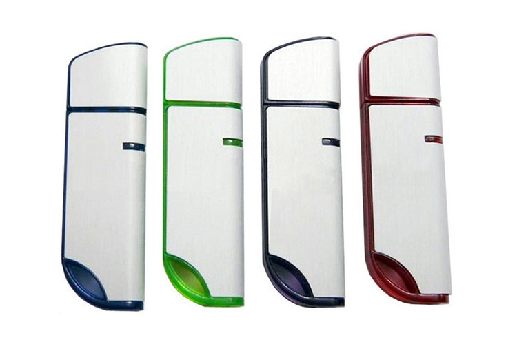 USB Factory supply Show Life Brand 8G 2.0 yellow color metal USB with customized logo and package