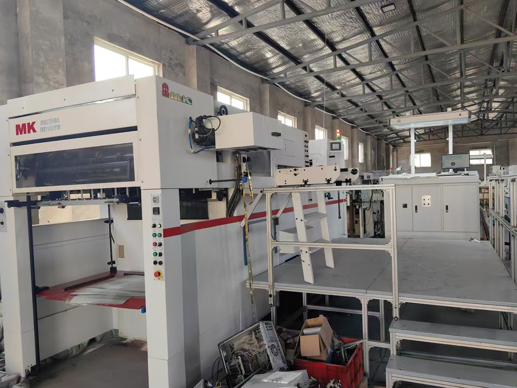 MK-1060YM-II Automatic Die Cutting & Hot Stamping Machine,• Max sheet size 750mm x 1060mm