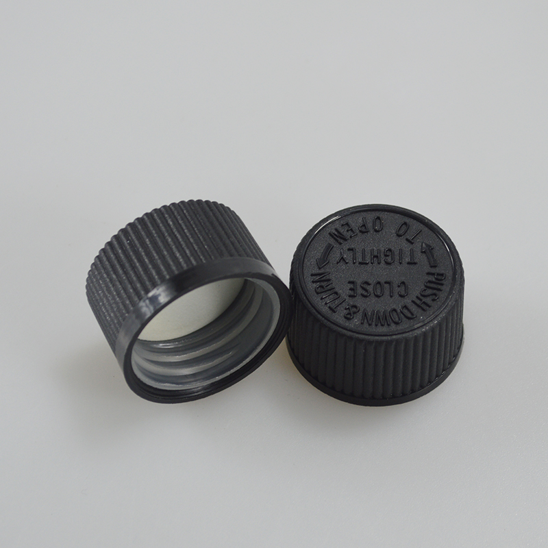 Collar Material PP Childproof Cap for 24/410 Screw Cap Pill Bottle Medicine Bottle