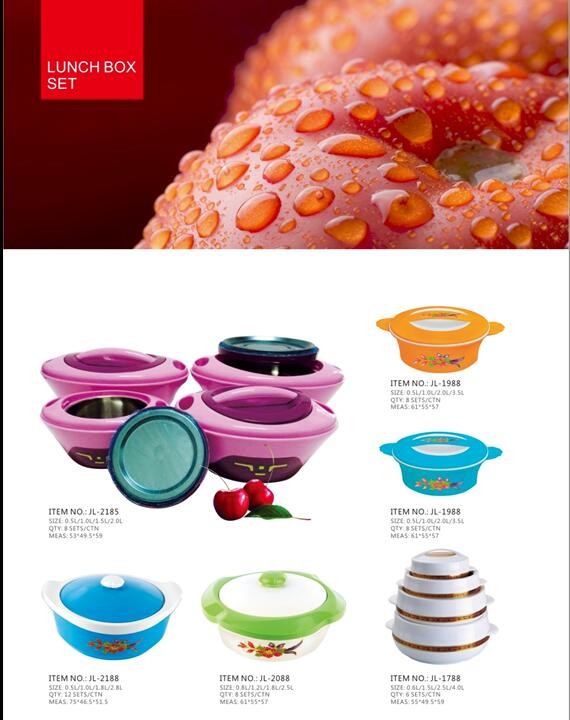 2016 nwe style several pattern stainless steel round food container ,food carrier,lunch box,food lunch container