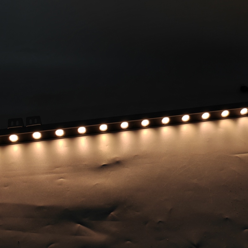 Decorative12W LED Linear Lighting Strips Aluminum Lamp for garden decoration park decoration