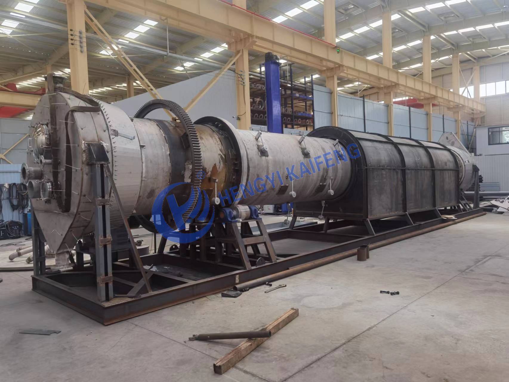 Customizable Carbonisation Furnace Continuous Feeding Discharging