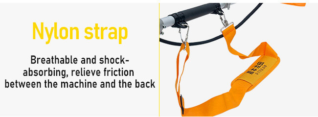 High Side Hanging Gasoline Brush Cutter 4 Stroke Backpack Brush Cutter 31CC