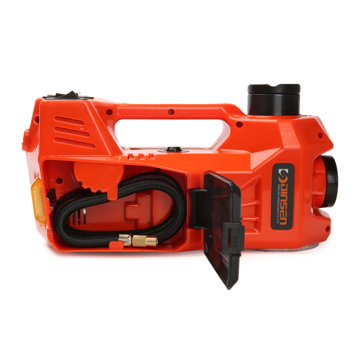 DINSEN Convenient To Operate Power Power Tool Set With 12V Electric Car Jack And Impact Wrench,Easy To Carry