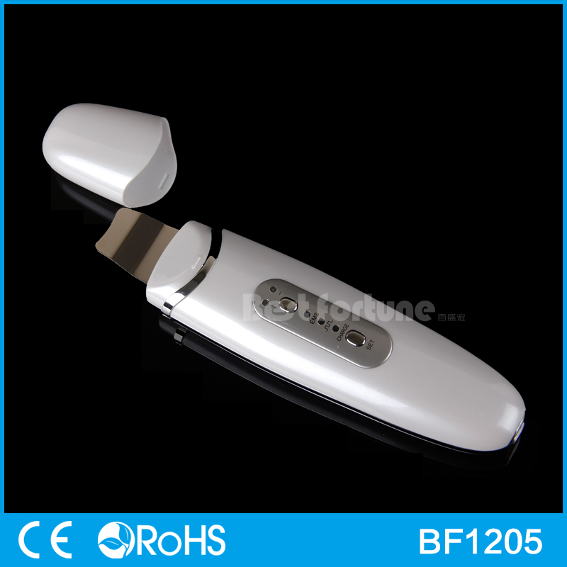 5 W Electroporation Beauty Device , Ems Skin Scrubber 1 Year Warranty