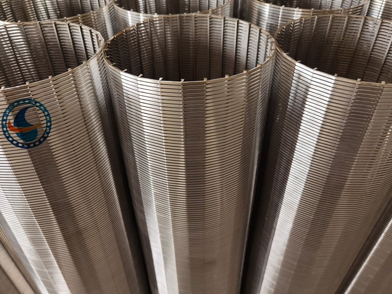 Ce Stainless Steel 316l Profile Wedge Wire Screen Pipe