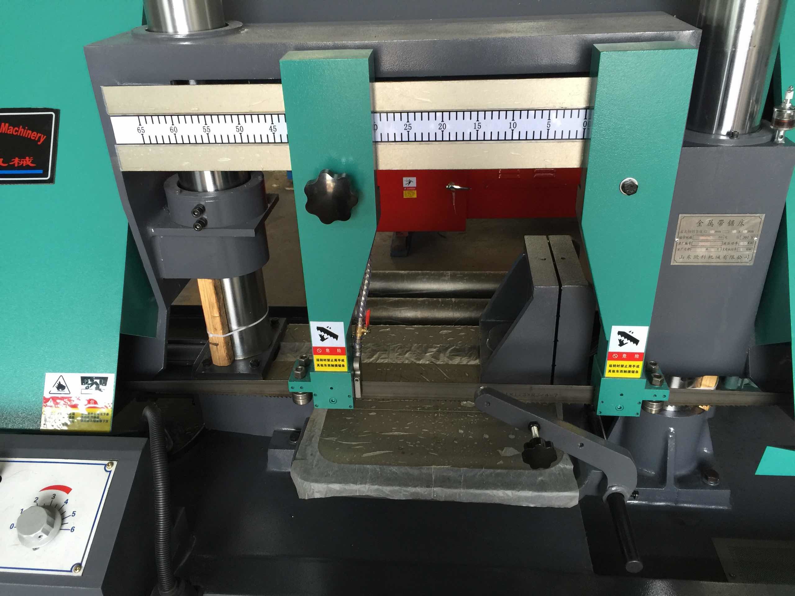 New double column horizontal band saw machine metal cutting GH4240 from china supplier