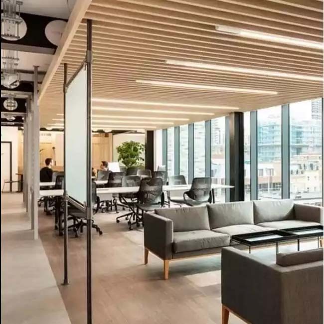 Wood Substitute Indoor Interior WPC Wall Panel Pollution Free